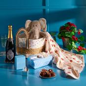 Newbridge Lullaby Baby Hamper With Champagne