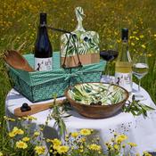 The Mediterranean Table with Wine