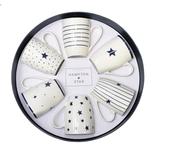 Tipperary Crystal Hampton Star Set Of 6 Mugs