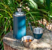 Spirit Of Adventure Hunter Hip Flask with 2 Cups