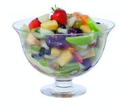 Dartington Crystal Fortuna Footed Fruit or Dessert Bowl