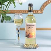 Personalised White Wine Gift