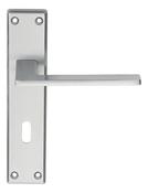 Carlisle Serozetta ZONE Lever Handle On Plate Satin Chrome
