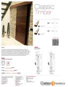 Saheco SF-A81 Internal Single Door Sliding Door Kit image