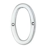 Carlisle Numeral 75mm Polished Chrome