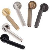 Carlisle Varese EUL050 Knurled Grip Italian Made Lever On Rose
