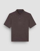 Paul &amp; Shark Shark tag Merino Extrafine polo shirt - Brown / L