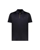 Paul &amp; Shark Metal Shark Aqua Touch cotton polo shirt - Navy / M
