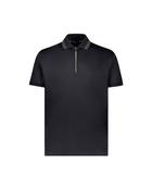 Paul &amp; Shark Metal Shark Aqua Touch cotton polo - Navy / M