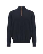 Paul &amp; Shark Xsoft Wool Half Zip - Blue / 2XL
