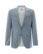 Club Of Gents Paul Slim Jacket - Blue / 38 / S