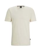 Boss Black Thompson 01 Regular Fit T-Shirt - Off White / L image