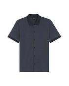 Boss Black H-Powell Short Sleeve Shirt - Navy / 2XL image