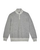 SAND Copenhagen 5690 Ibro Half Zip - Grey / M image