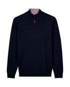 Baileys Two Tone Half Zip - Navy / XL