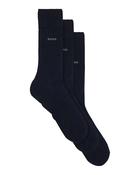 Boss Accessories Three Pack Socks - Navy / 6-11 image