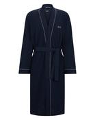 Boss Black Kimono Dressing Gown - Blue / 2XL