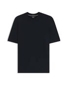 Boss Black H-Umauro Short Sleeve Knitted Pullover - Navy / XL