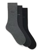 Boss Accessories Three Pack Socks - Grey / 5.5-8