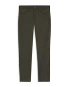 Boss Black Delaware Slim-Fit Five Pocket In Fade Resistant Twill - Green / 34 / S image