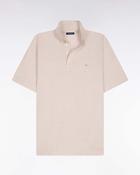Eden Park Short Sleeve Polo - Brown / L