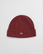 Gant Clothing Shield Wool Beanie - Red image