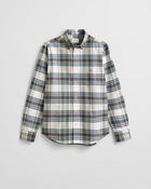 Gant Clothing Regular Fit Oxford Check Shirt - Green / L