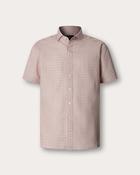 Hackett London Print Short Sleeve Shirt - Red / M