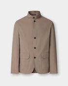 Hackett London Lightweight Water Resistant Blazer - Brown / XL image