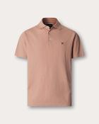 Hackett London Cotton Linen Polo - Pink / L