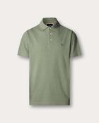 Hackett London Cotton Linen Polo - Green / M