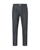 Mac-Jeans Dean Pleat Nettle Denim - Navy / 32 / 28 image