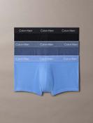 Calvin Klein 3 Pack Low Rise Trunks - Icon Cotton Stretch - Multi / M image