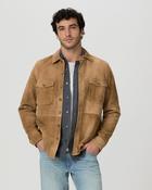Paige Peyman Suede Jacket - Brown / M image
