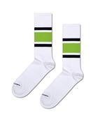 Happy Socks Stripe Sneaker Socks - White / 41-46 image