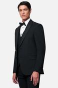 Benetti James Comfort Fit Peak Lapel Jacket - Black / 42 / R image