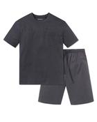 Schiesser Short Pyjama Set - Navy / S