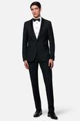 Benetti James Tailored Fit Shawl Collar Jacket - Black / 44 / R image