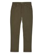 SAND Copenhagen Suede Touch Micro Burton Regular Fit Five Pocket - Brown / 32 / L image