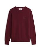 Tommy Hilfiger Cotton Cashmere Crew Neck - Wine / XL image