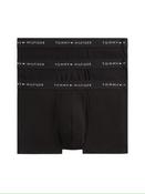 Tommy Hilfiger 3-Pack Colour-Blocked Logo Trunks - Black / 2XL