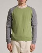 Wool &amp; Co 8370 Crew Knit - Green / M