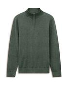 Bugatti 25529F Regular Fit Half Zip - Green / M image