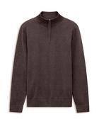 Bugatti 25529F Regular Fit Half Zip - Brown / 3XL image