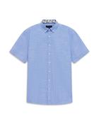 Bugatti Short Sleeve Shirt - Blue / XL