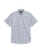 Bugatti Short Sleeve Shirt - Navy / L
