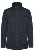 Bugatti Quilted Field Jacket - Black / 42