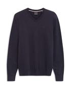 Bugatti V Neck Jumper - Navy / XL