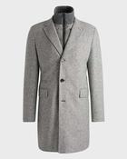 Boss Black Hyde J Bib Pad Coat - Grey / 40
