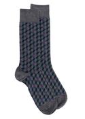 Doré Doré Egyptian Cotton 3D cubes Socks 1 Pair - 40-46